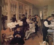 Cotton trade Edgar Degas